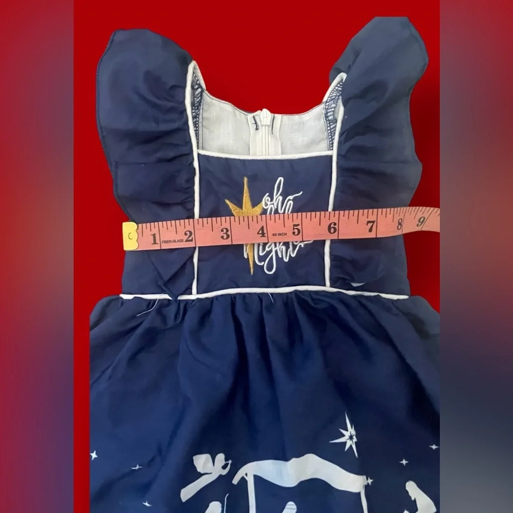 Navy Blue Nativity Dress